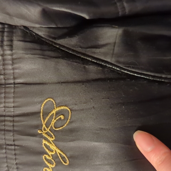 Vintage Coogi Puffer Jacket with Removable Faux Fur lined hood Size Medium - Picture 5 of 14